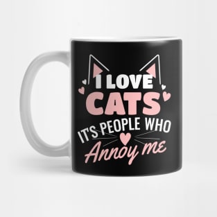 I Love Cats Mug